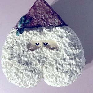 Enesco Belsnickle Coin Display Santa trinket box collectible